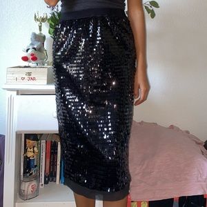 Black Pencil Skirt